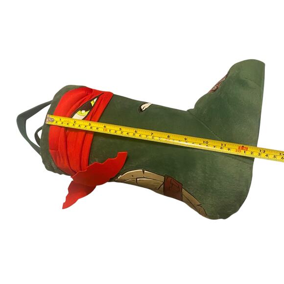 Teenage Mutant Ninja Turtles Raphael Christmas Boot Stocking Nickelodeon Toy - Picture 11 of 16